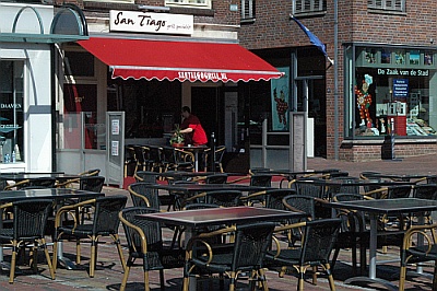 Terras op het Plein.